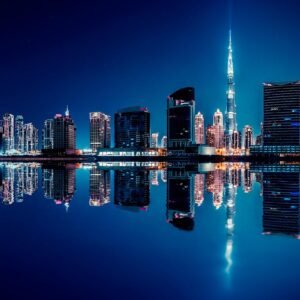 Dubai skyline representing ALMOTMAKEN business setup services